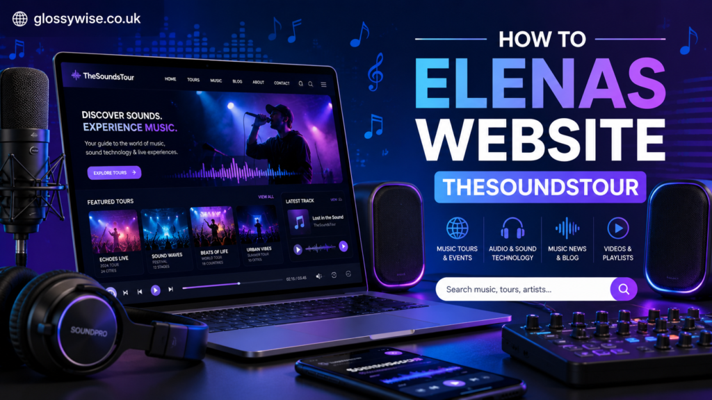 how to elenas website thesoundstour